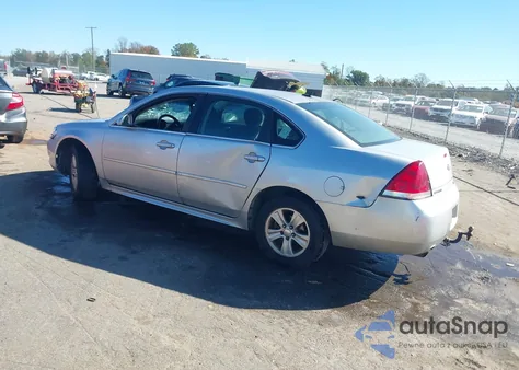 2013 Chevrolet Impala Ls z USA, uszkodzony, nr VIN 2G1WF5E39D1123291